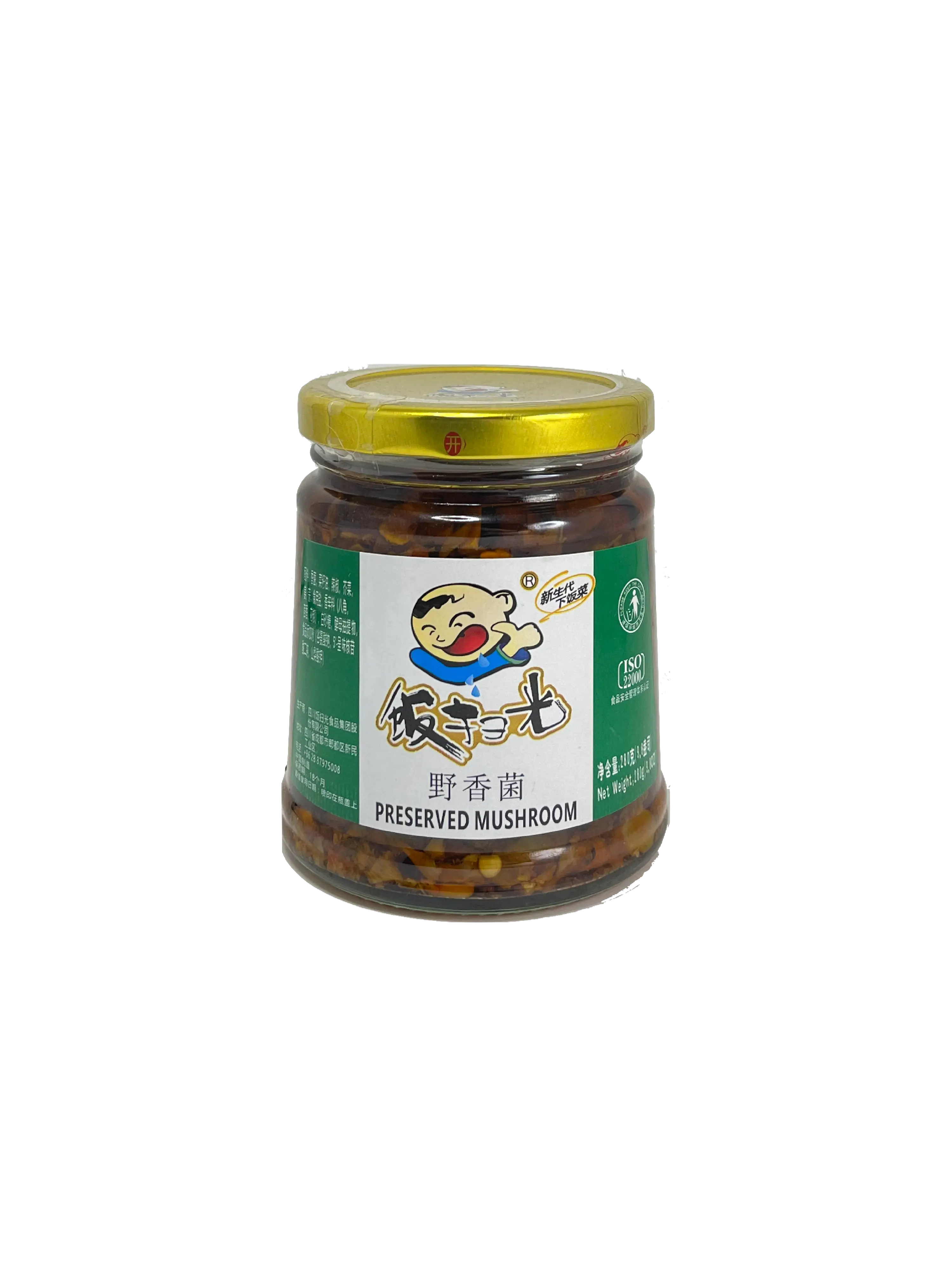 SHITAKI MUSHROOM WITH CHILLI 280G