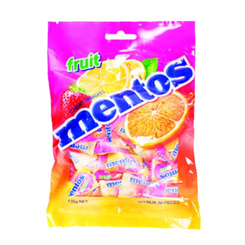 MENTOS FRUIT CANDY 135G