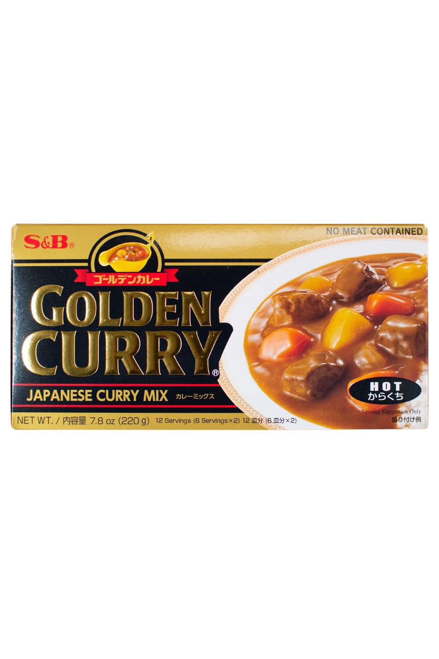 S&B GOLDEN CURRY HOT 240G
