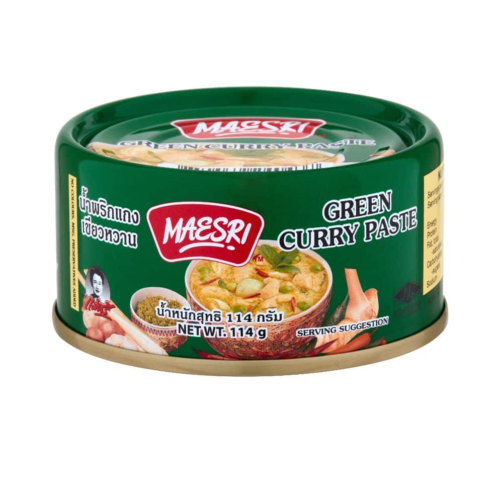 MAESRI GREEN CURRY PASTE 114G