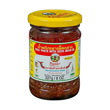 CHILLI PASTE WITH SOY BEAN OIL 227G