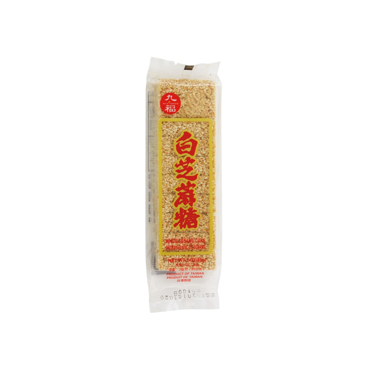 WHITE SESAME CAKE 85G