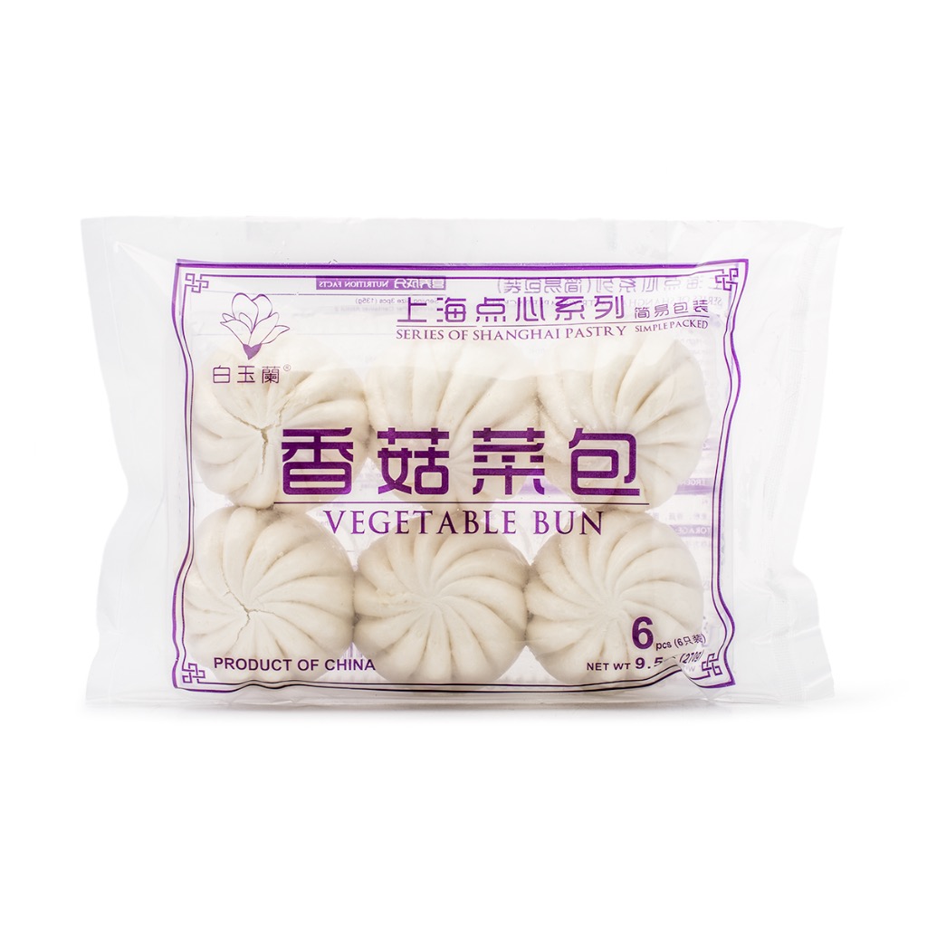 VEGETABLE BUNS 6PCS