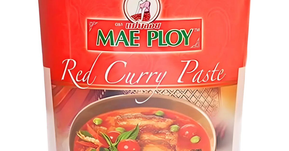 MAE PLOY RED CURRY PASTE 1KG