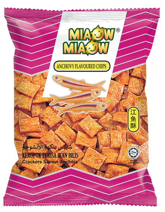 ANCHOVY FLAVOURED CHIPS 110G