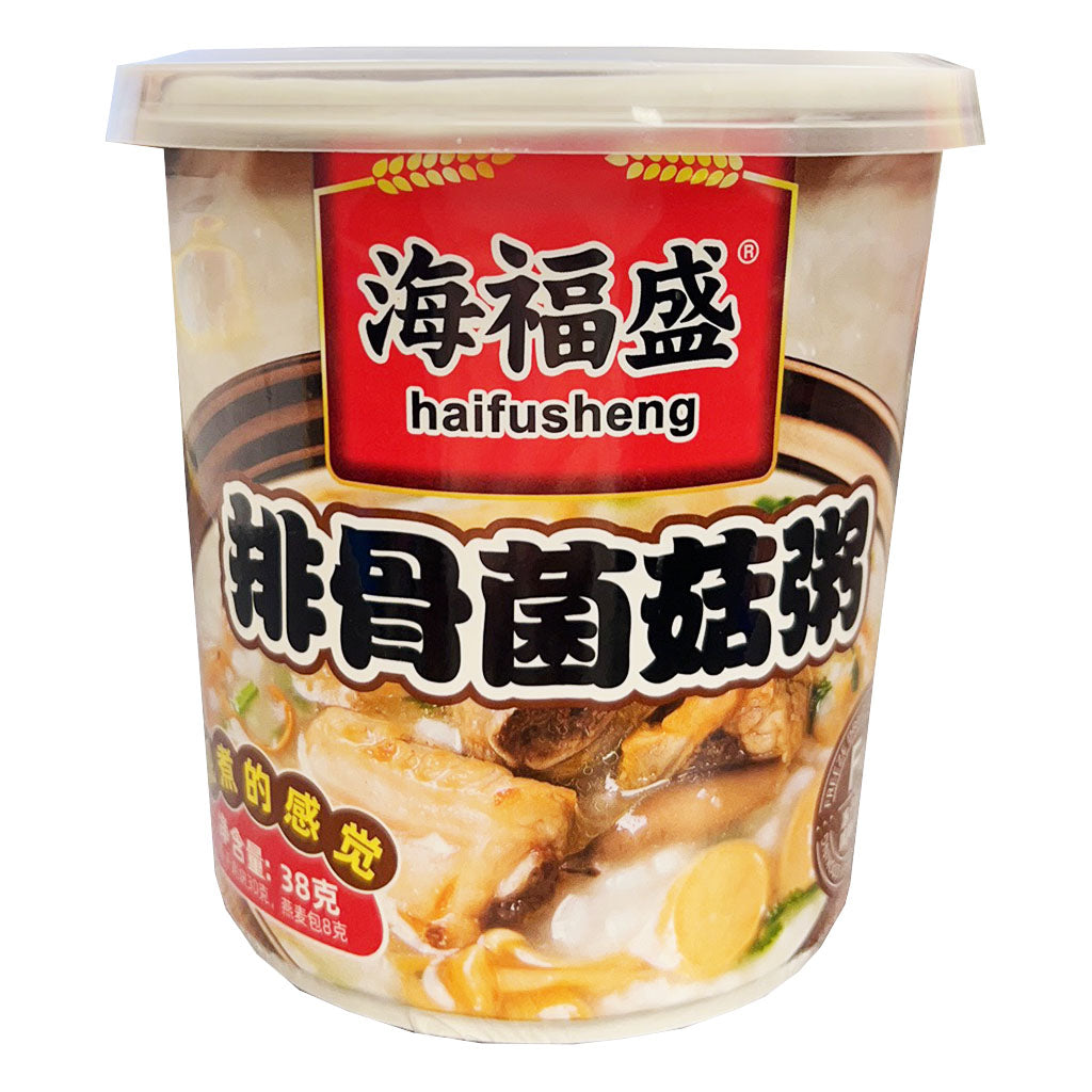 MUSHROOM WITH PORK CONGEE 38G