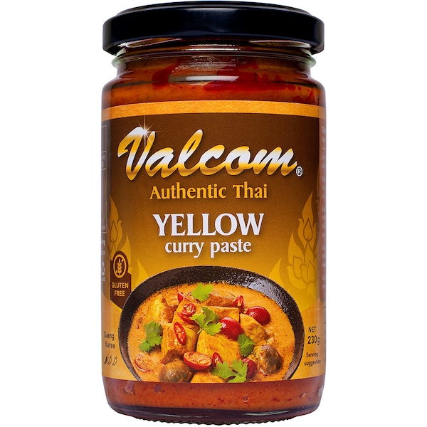 VALCOM YELLOW CURRY PASTE 230G