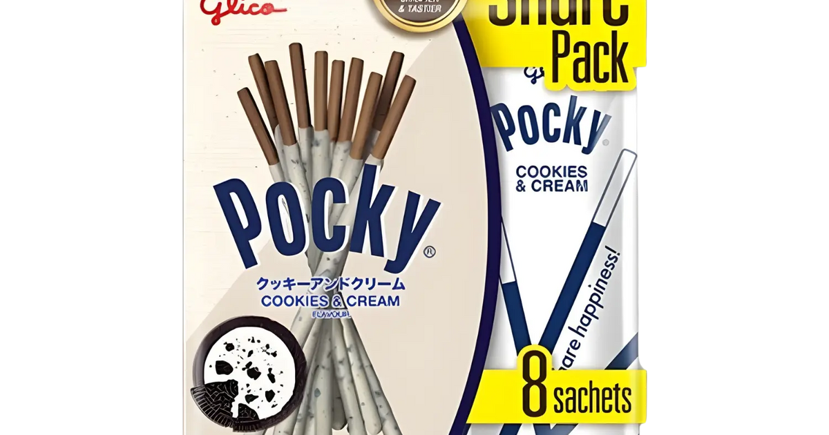 POCKY COOKIES&CREAM 8PK