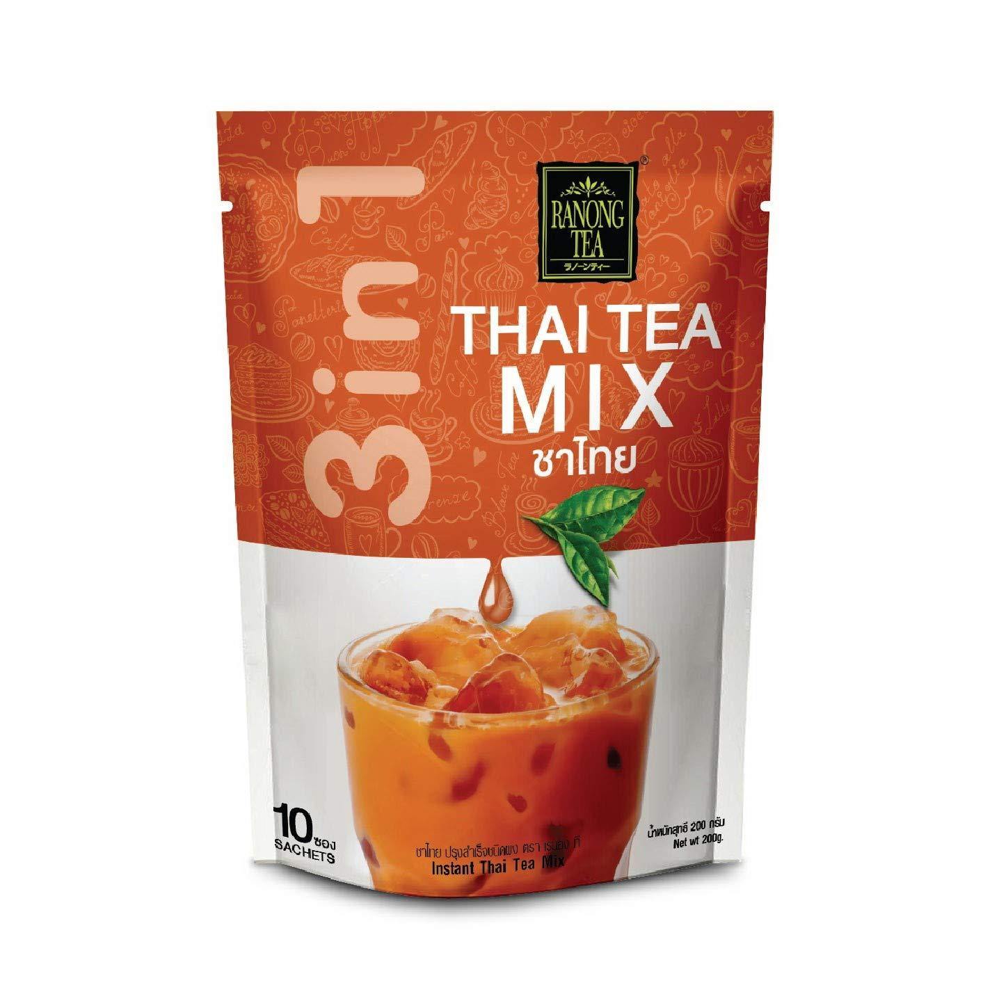 RANONG TEA 3 IN 1 THAI TEA MIX 200G