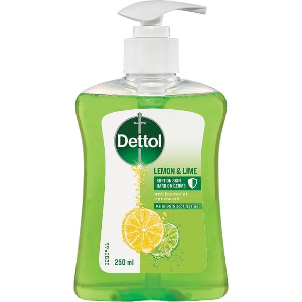 DETTOL LEMON & LIME HAND WASH 250ML
