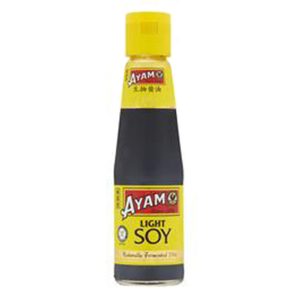 AYAM LIGHT SOY SAUCE 210ML