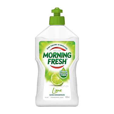 MORNING FRESH DISHWASHING LIQUID LIME400ML