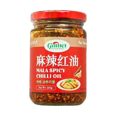 GAMEI SICHUAN SPICY CHILLI OIL200G
