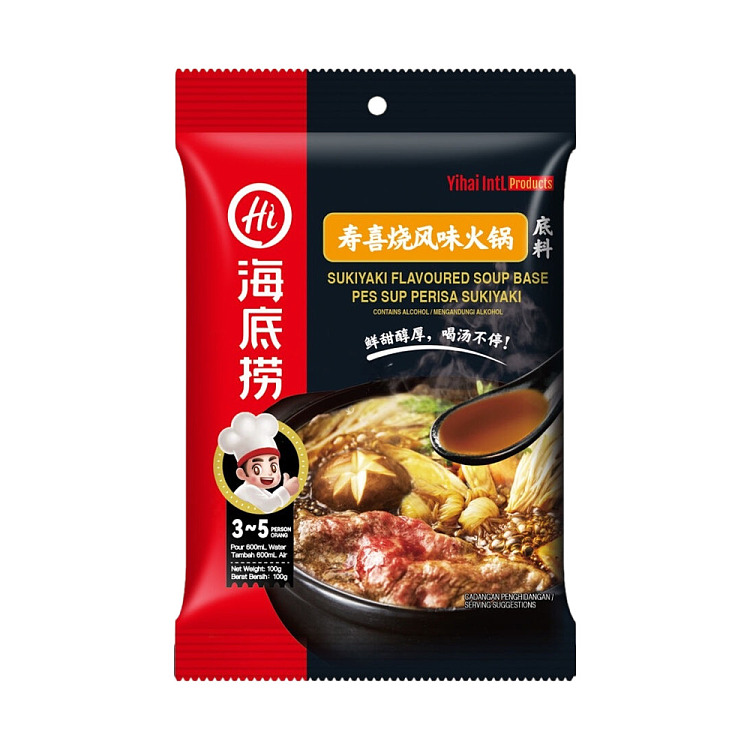 HI SUKIYAKI FLAVOURED SOUP BASE 100G