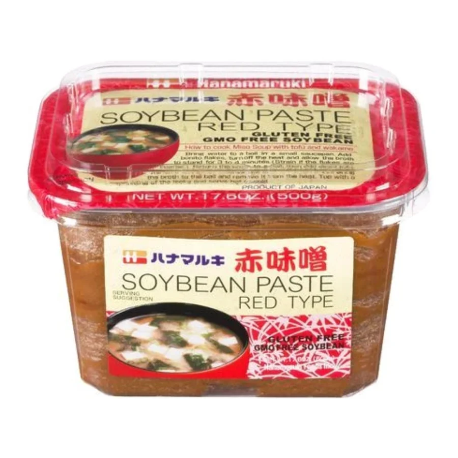 HANA CUP AKA MISO (SOY BEAN PASTE)500G
