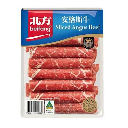BEIFANG SLICED ANGUS BEFF 250G
