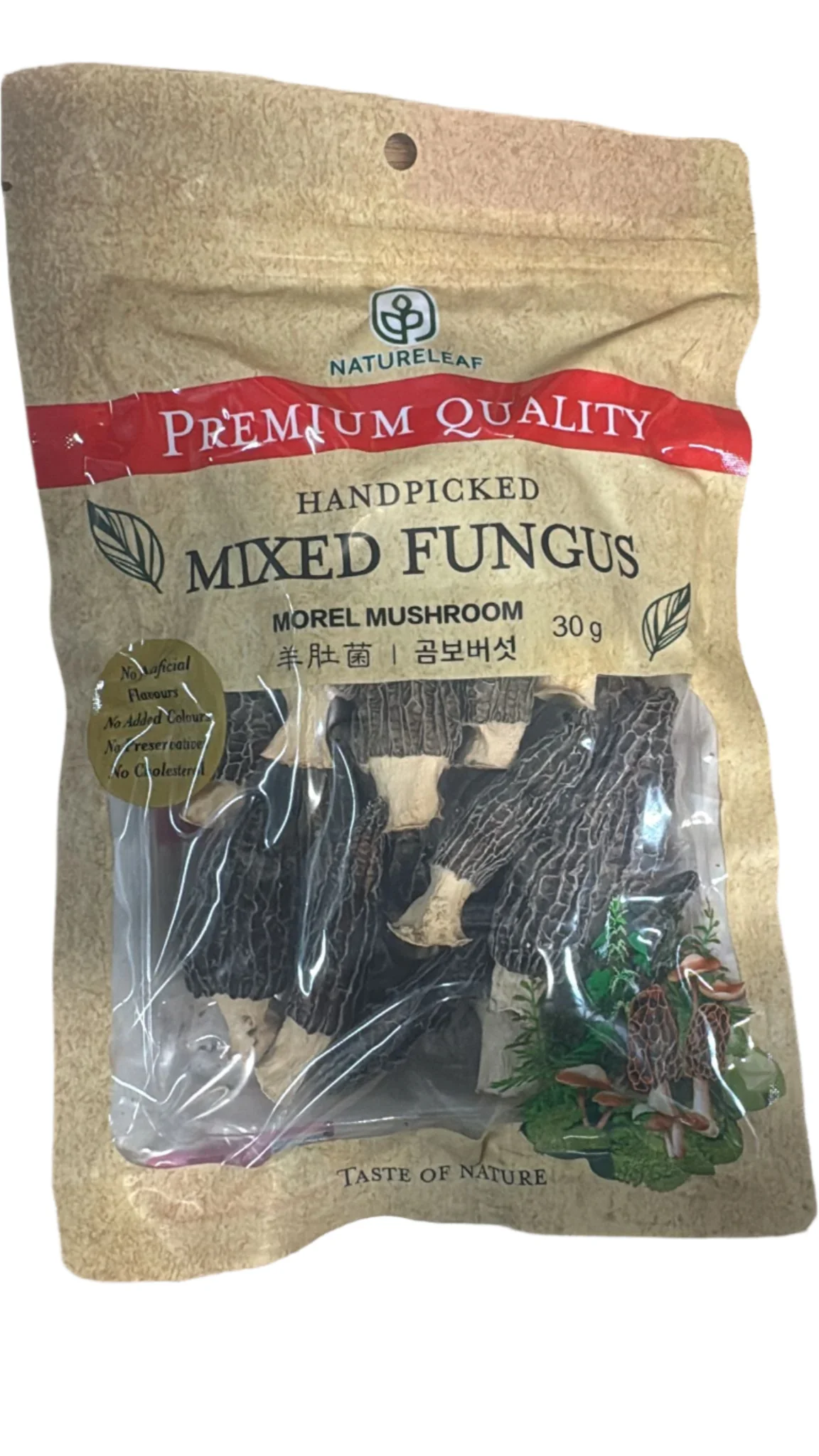 NATURELEAF MOREL MUSHROOM30G