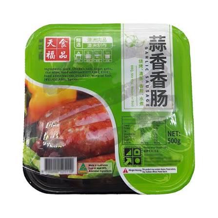 GARLIC SAUSAGE500G