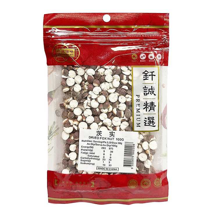 GOLDEN BAIWEI DRIED FOX NUT 100G