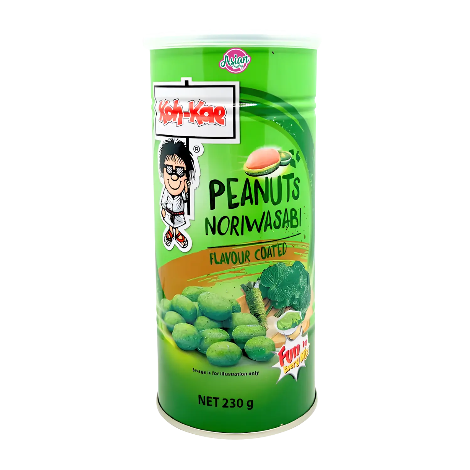 KOH-KAE PEANUTS NORI WASABI 240G