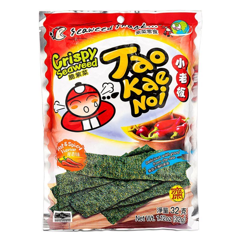 CRISPY SEAWEED (HOT & SPICY) 36G