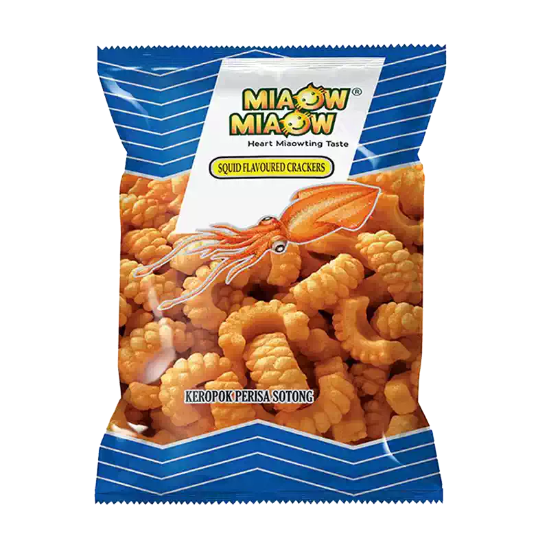 MIAOW CUTTLEFISH CRACKERS 60G