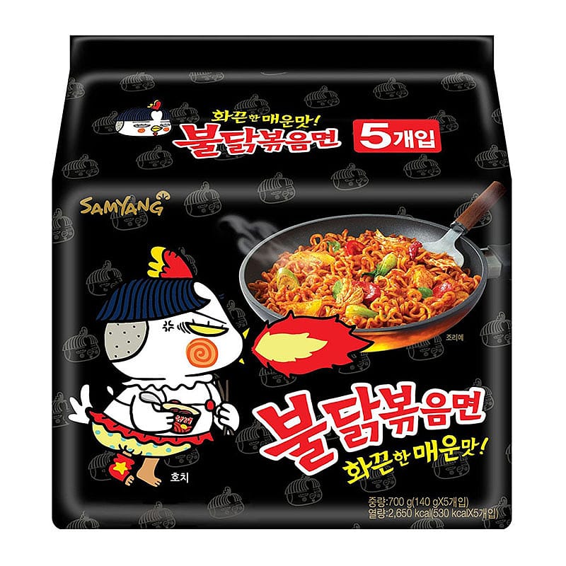 SY CHICKEN RAMEN (SPICY) 5PKS