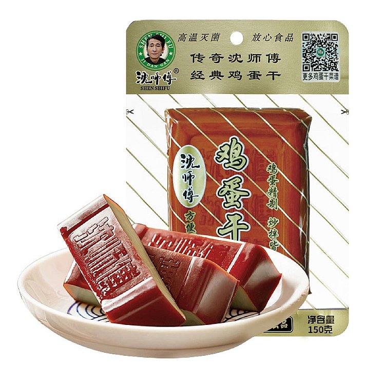 沈师傅 鸡蛋干 150G
