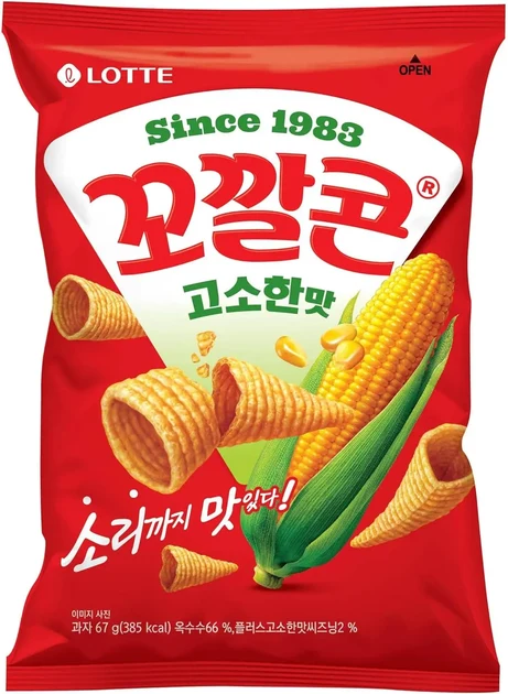LOTTE CORN SNACK KOKALKON 134G