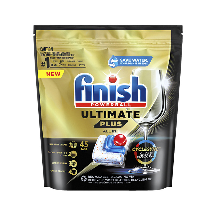 FINISH POWER BALL ULTIMATE PLUS ALL IN 1 45TABS