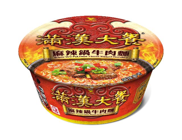 INSTANT NOODLE (SUPERHOT BEEF) 204G