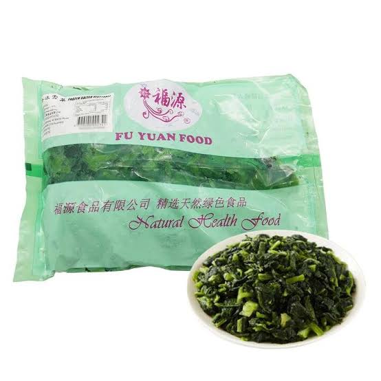 FU YUAN FOOD FORZEN  CHINESE SPINCH 500G