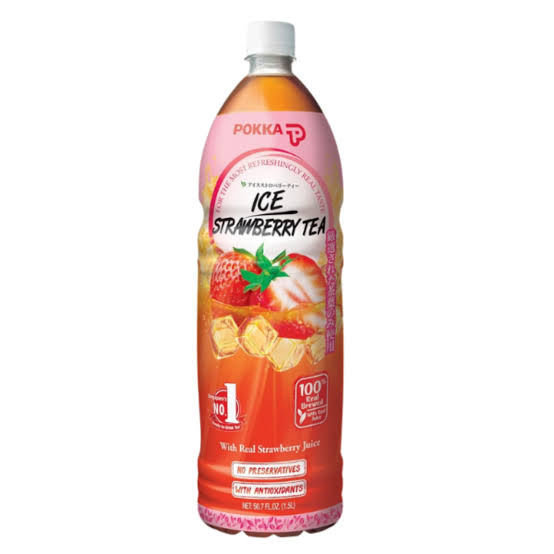 POKKA ICE STRAWBERRY TEA 1.5L