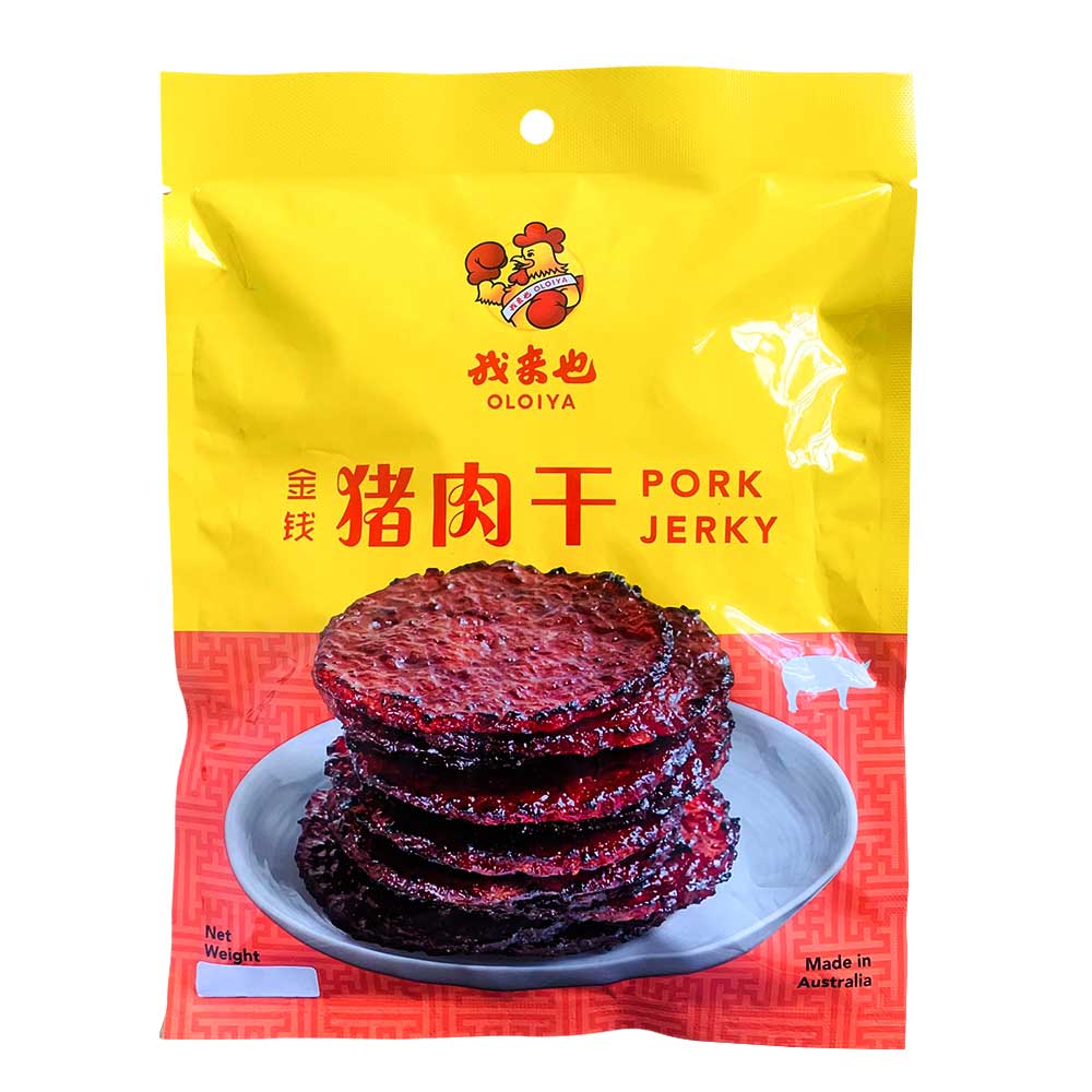 OLOIYA GOLD COIN PORK JERKY 95G