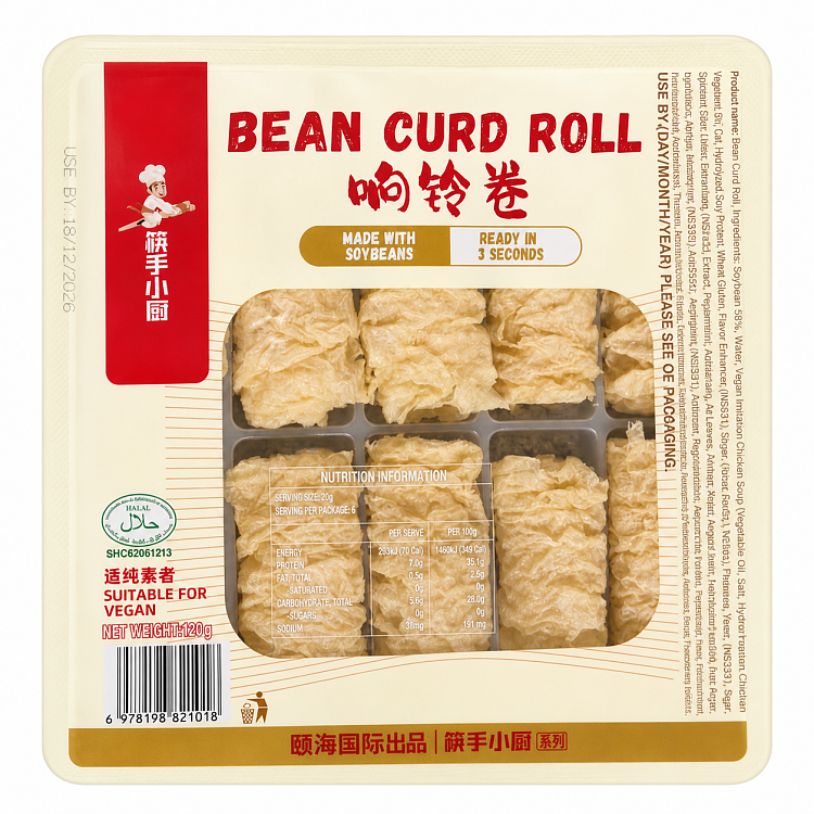 HI BEAN CURD ROLL 120G